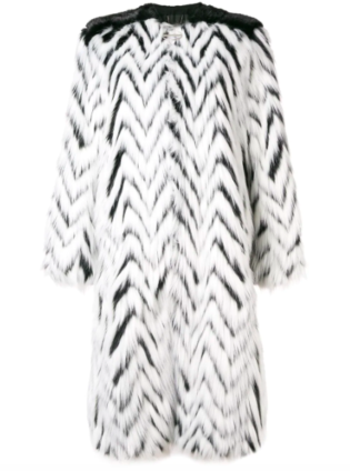 Faux Fur Long Coat