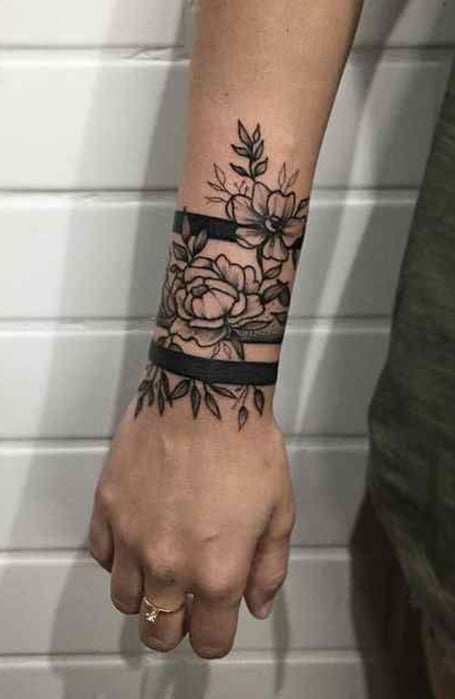 Wrist Flower Tattoos  Best Tattoo Ideas Gallery