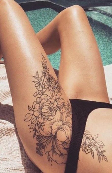 70 Sexy Thigh Tattoos For Women In 2023 The Trend Spotter 