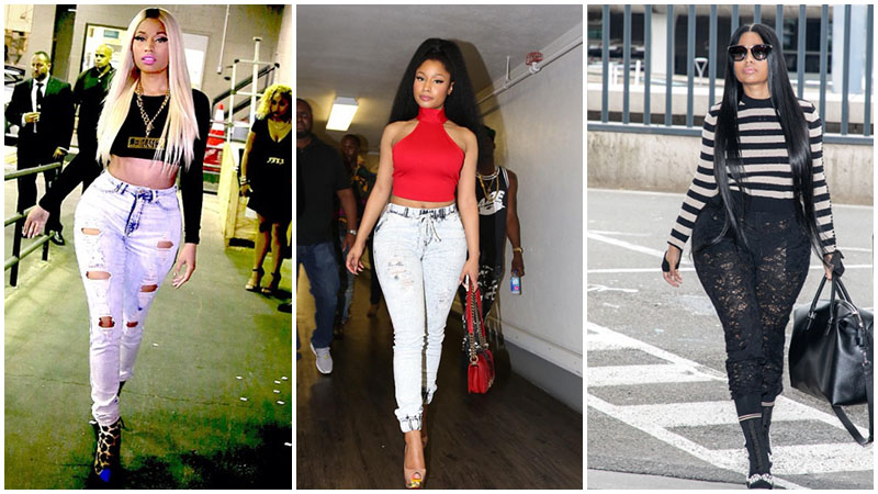 nicki minaj casual outfits