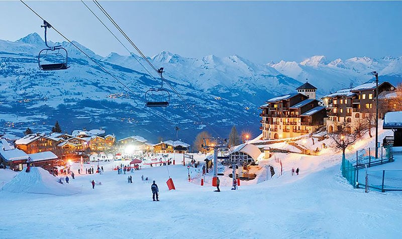 La Plagne Ski Resort, France