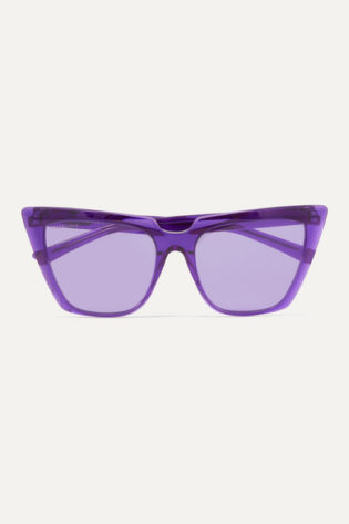 Oversized Cat Eye Acetate Sunglasses