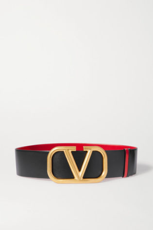 Reversible Leather Waist Belt
