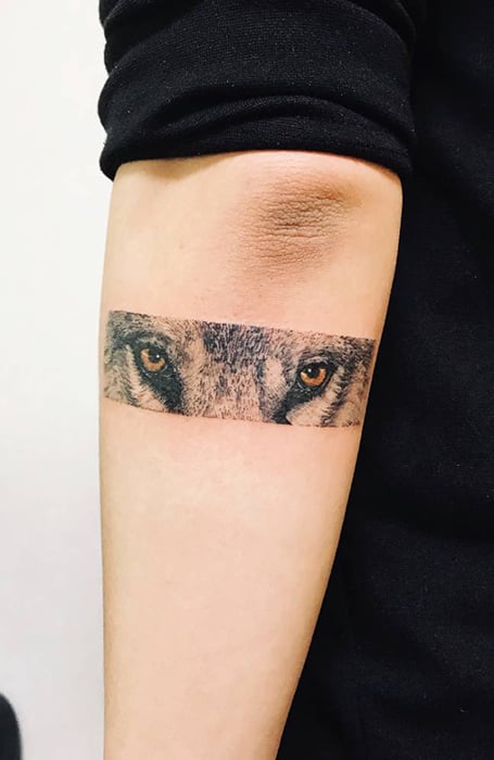 Wolf Eyes Tattoo