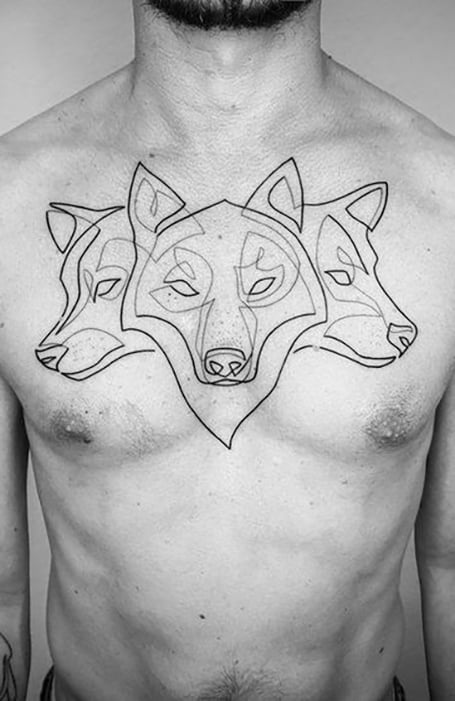 Wolf Pack Tattoo