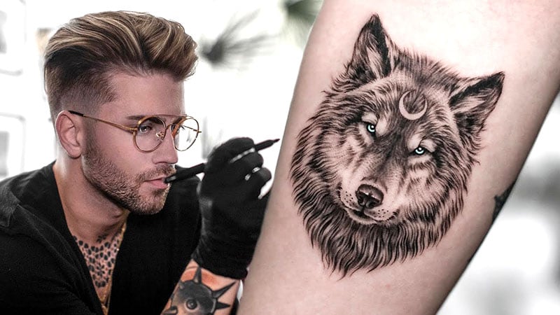 25 Coolest Wolf Tattoos Men in 2020 - The Trend Spotter