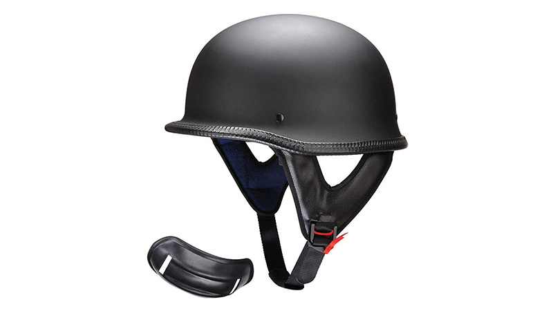 Ahr Open Face German Style Half Helmet