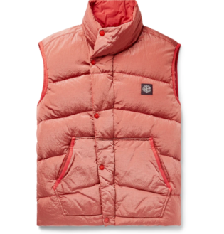 Brick Quilted Nylon Metal Down Gilet | Stone Island | Mr Porter