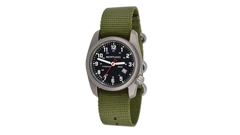 Bertucci Men's 12122 A 2t Original Classics Durable Titanium Field Watch