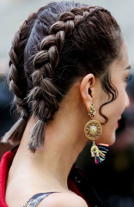 25 Trendy Dutch Braid Hairstyles in 2022 - The Trend Spotter