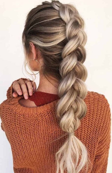 Easy Dutch Braid