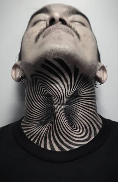 50 Traditional Neck Tattoos For Men  Old School Ink Ideas