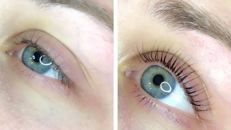 Lash Lift Before And After