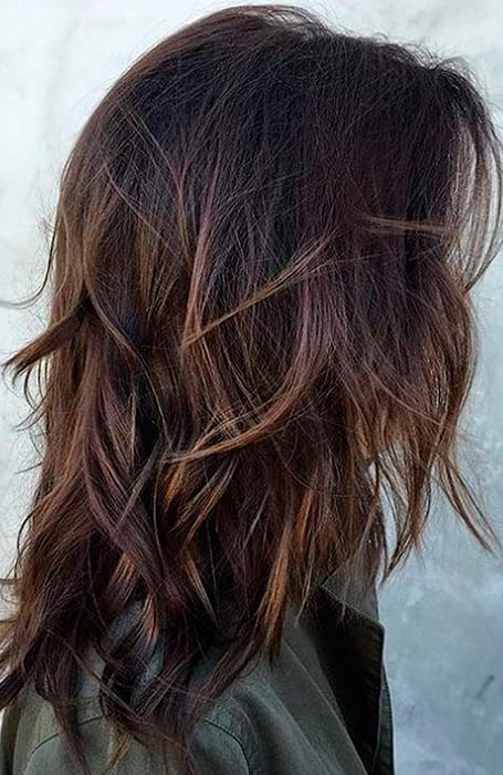 Lob Haircut 2020 Brunette