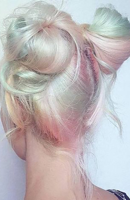 Pastel Rainbow Hair