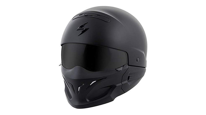 Scorpionexo Covert Half Size Matte Black Helmet