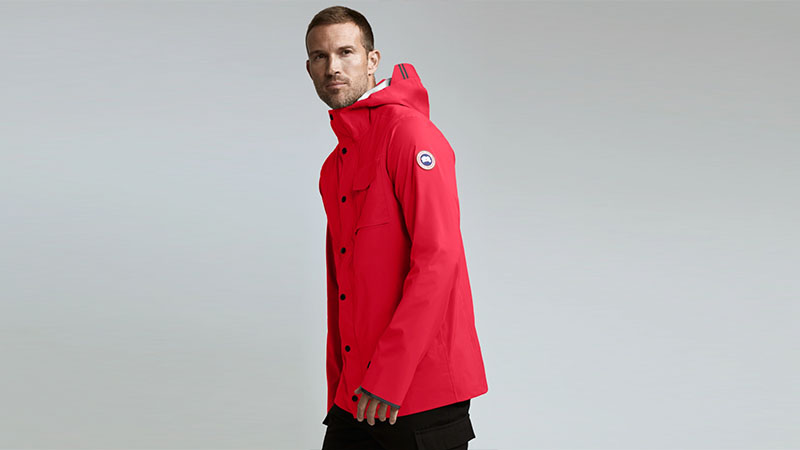 15. Canada Goose Rain Jacket