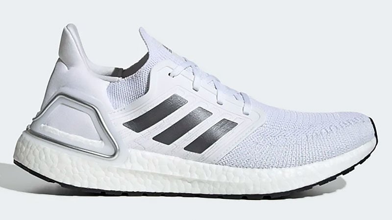 adidas white shoes with black lines