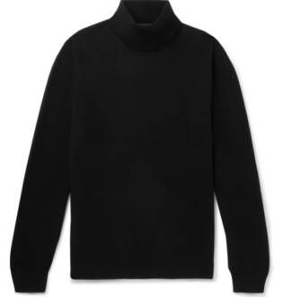 Black Cashmere Rollneck Sweater | Altea | Mr Porter