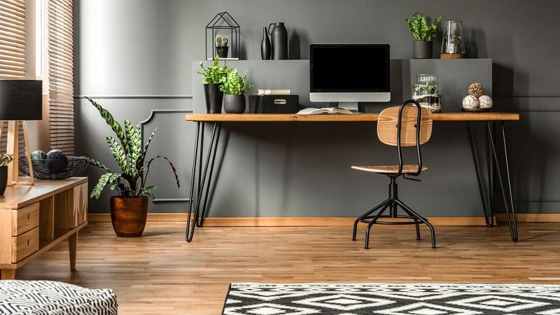 Kanan Solid Wood Home Office Desk | lupon.gov.ph