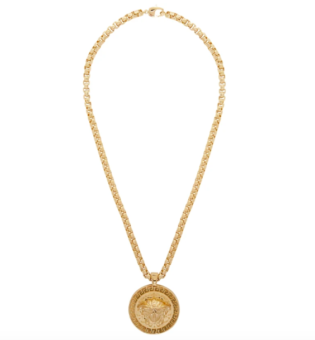 Gold Medusa Necklace