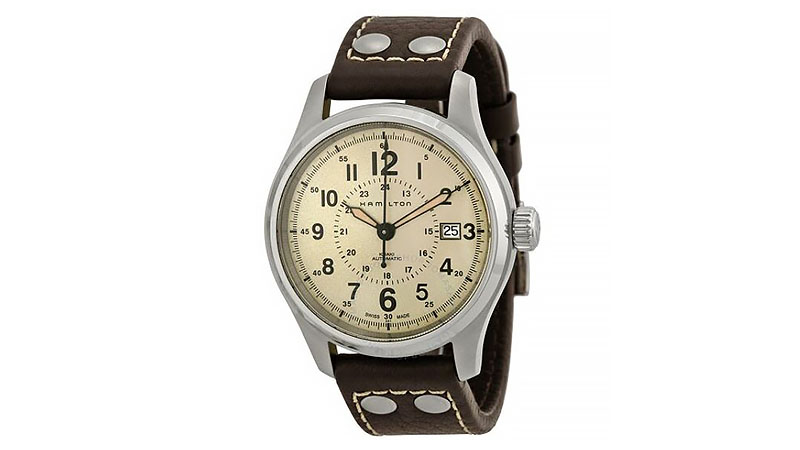 Hamilton Khaki Field Automatic Old Paper Dial Men's Watch