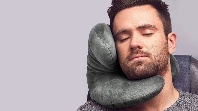 J Pillow Travel Pillow + Carry Bag