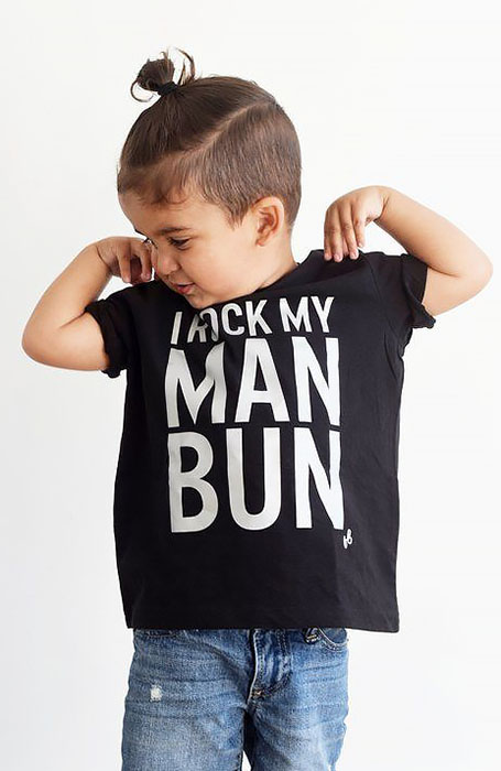 Man Bun Boy