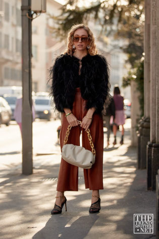 Milan Fashion Week Autumn Winter 2020 Street Style 100
