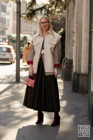 Milan Fashion Week Autumn Winter 2020 Street Style 101