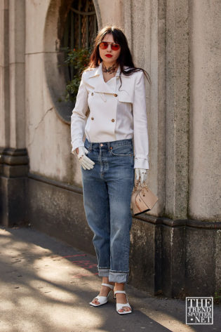 Milan Fashion Week Autumn Winter 2020 Street Style 103