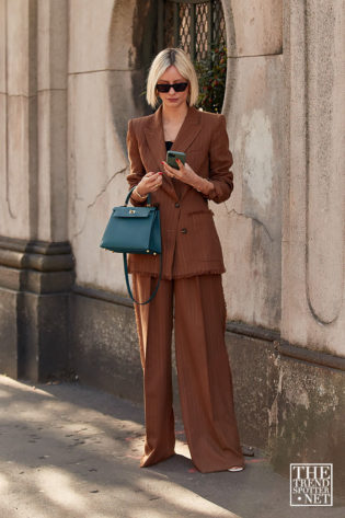 Milan Fashion Week Autumn Winter 2020 Street Style 107