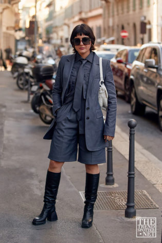 Milan Fashion Week Autumn Winter 2020 Street Style 109