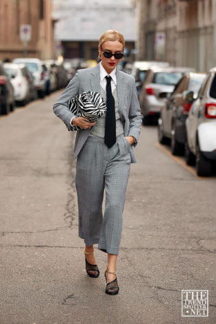 Milan Fashion Week Autumn Winter 2020 Street Style 119