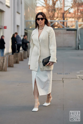 Milan Fashion Week Autumn Winter 2020 Street Style 126