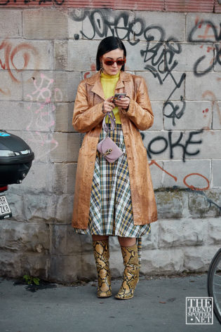 Milan Fashion Week Autumn Winter 2020 Street Style 129