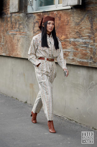 Milan Fashion Week Autumn Winter 2020 Street Style 132