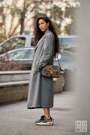 Milan Fashion Week Autumn Winter 2020 Street Style 137