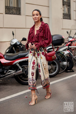 Milan Fashion Week Autumn Winter 2020 Street Style 144