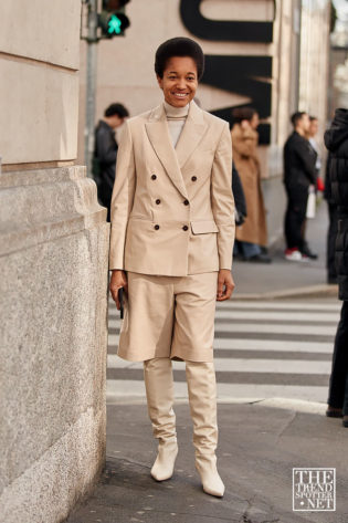 Milan Fashion Week Autumn Winter 2020 Street Style 152