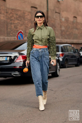 Milan Fashion Week Autumn Winter 2020 Street Style 165