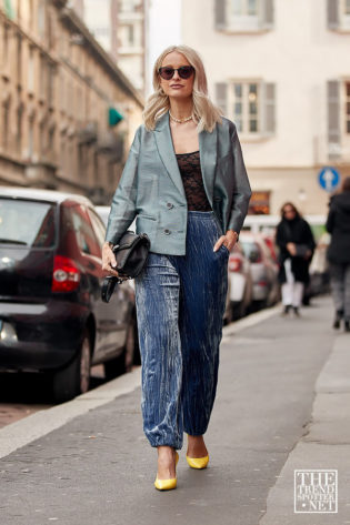 Milan Fashion Week Autumn Winter 2020 Street Style 169
