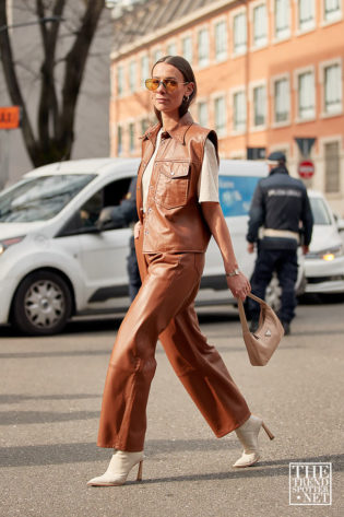 Milan Fashion Week Autumn Winter 2020 Street Style 171