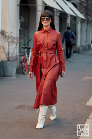 Milan Fashion Week Autumn Winter 2020 Street Style 186