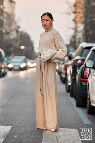 Milan Fashion Week Autumn Winter 2020 Street Style 191