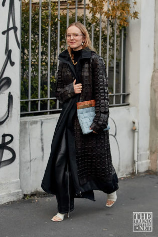 Milan Fashion Week Autumn Winter 2020 Street Style 196