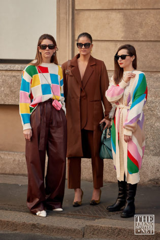 Milan Fashion Week Autumn Winter 2020 Street Style 219