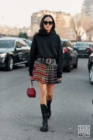 Milan Fashion Week Autumn Winter 2020 Street Style 237
