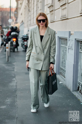 Milan Fashion Week Autumn Winter 2020 Street Style 238