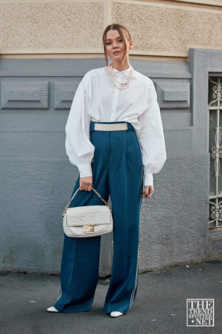 Milan Fashion Week Autumn Winter 2020 Street Style 239